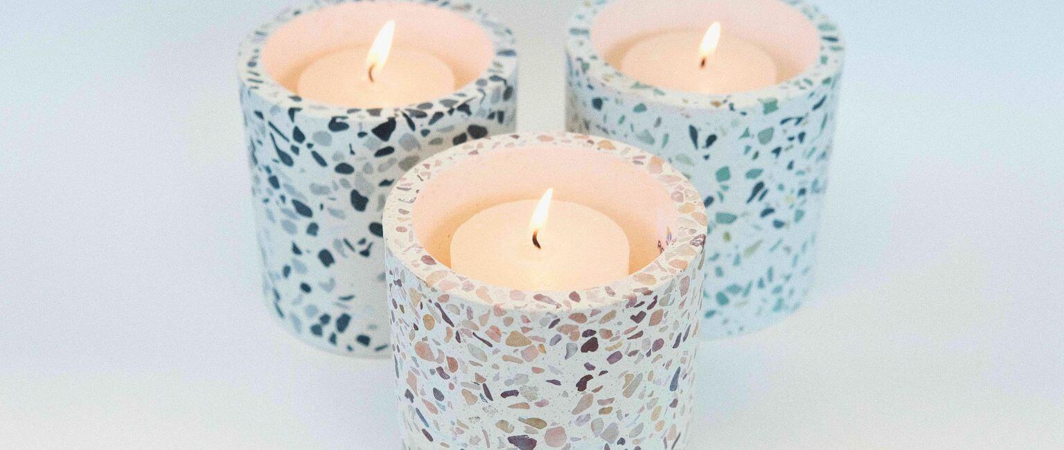 Main image for The Comeback of Terrazzo: Stylish and Strong Candle Jars